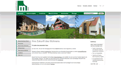 Desktop Screenshot of massivholzhaus-mock.de